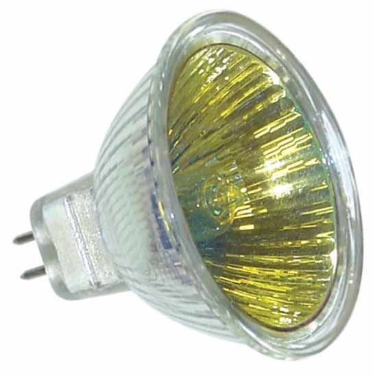 LOW VOLTAGE 12V Light Globes / Bulbs YELLOW - Click Image to Close